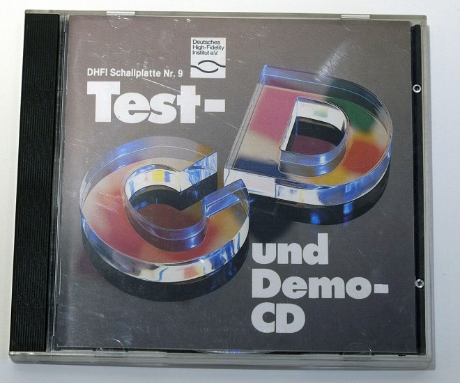 DHFI Schallplattee Nr. 9 Test- und Demo-CD