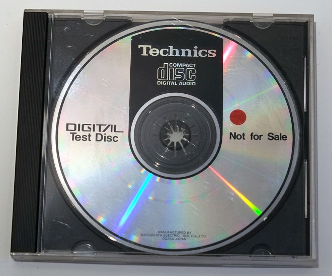Technics Digital Test Disc