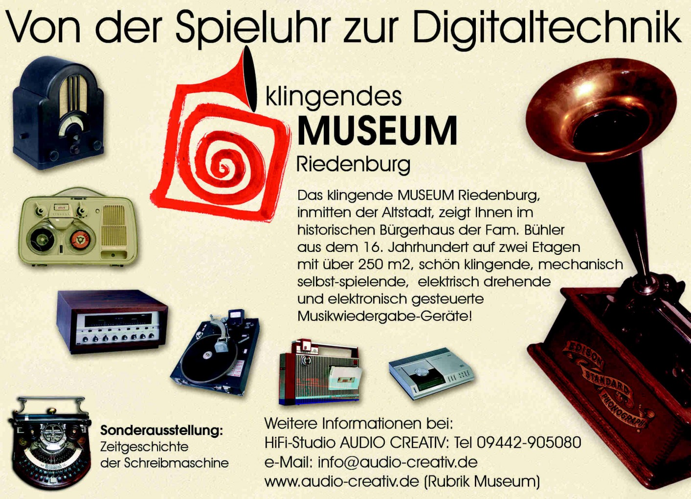 Museum Werbung Anzeige -1