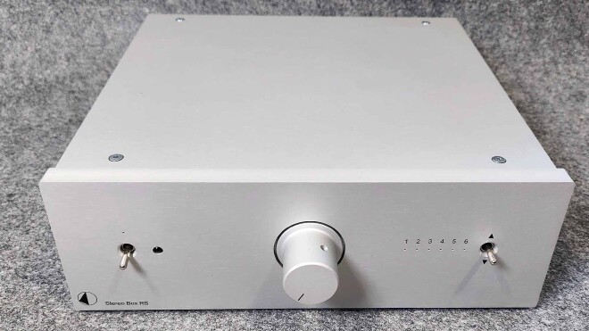 Pro-Ject Stereo Box RS silber gebraucht